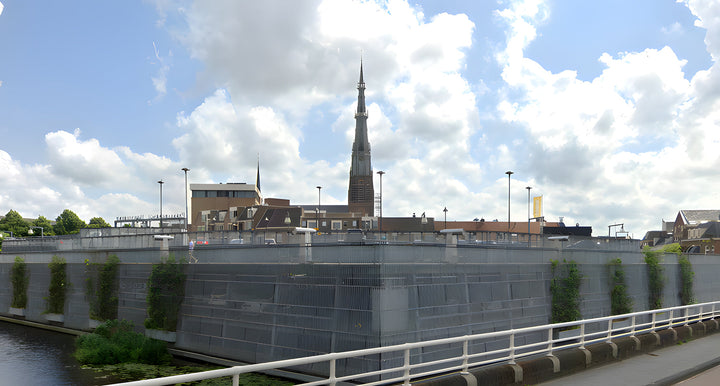 De parkeergarage Hoeksterend -  76 nieuwe OSTRA-laadpalen.