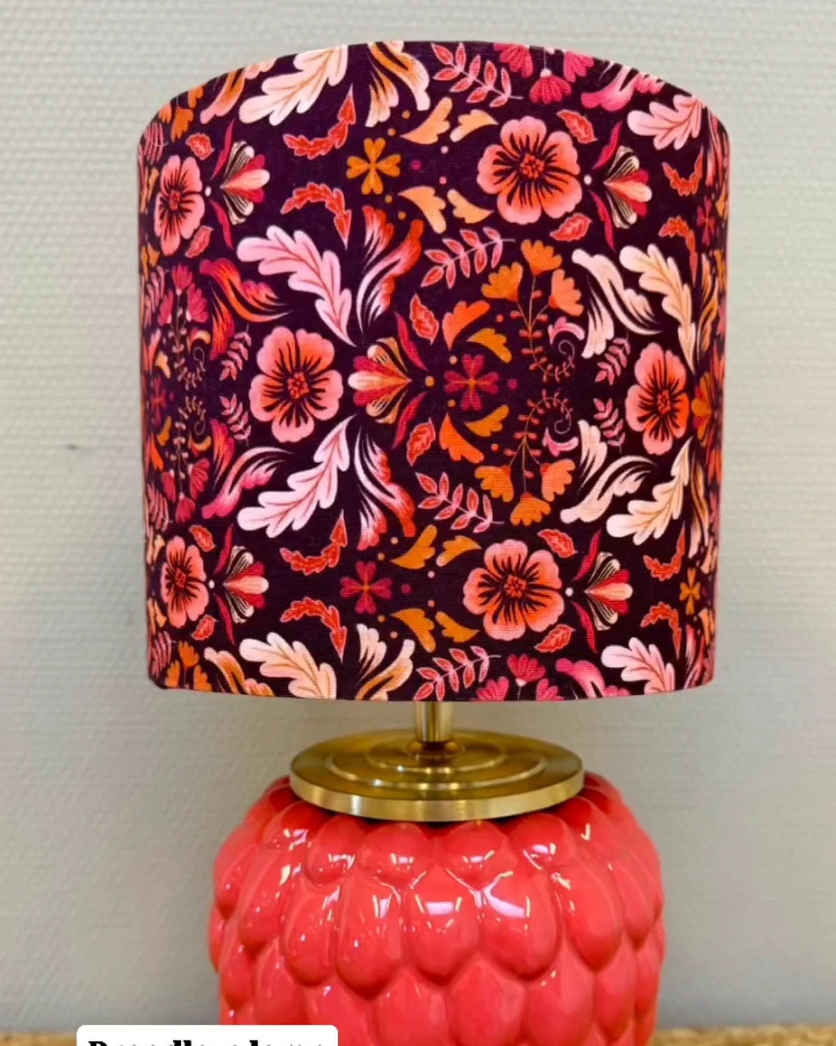 Rose Geo Porcelain – roze geometrische vaaslamp